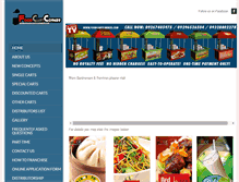 Tablet Screenshot of foodcartcorner.com